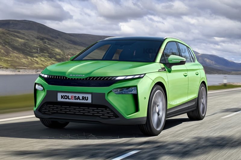Кроссовер Skoda Elroq: новые изображения