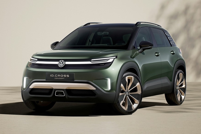 Представлен кроссовер Volkswagen ID. Cross в новом стиле
