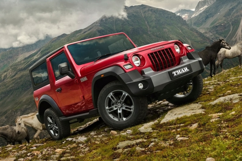 Похожий на Jeep Wrangler индийский внедорожник Mahindra Thar получил порцию обновок